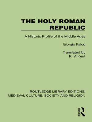 cover image of The Holy Roman Republic